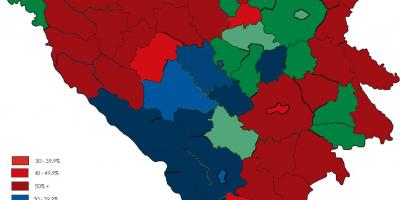 Bosnija reliģiju kartē