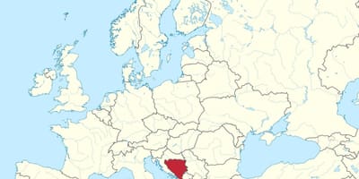 Bosnija eiropas kartē